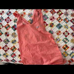 nike open back crop tank